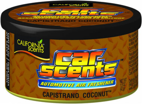 California Scents Car Scent Capi Coconut (kokos) / Vôňa do auta / Až 60 dní (CSC013)