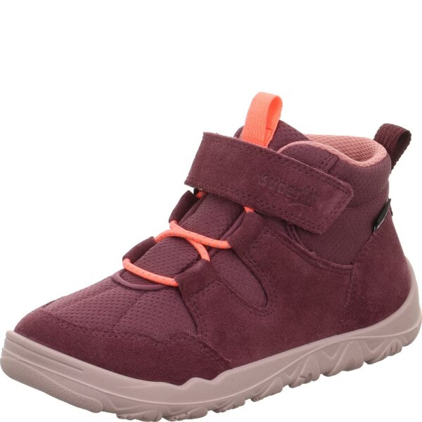 Dievčenské celoročné barefoot topánky WALDERI Red/Orange Superfit 1-000910-5000 - 35