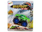 Mamido Elektrické autíčko Monster Truck Big Foot s gumovými pneumatikami a šmýkačkou