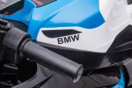 Mamido Detská elektrická motorka BMW HP4 Race JT5001 modrá