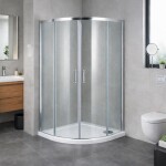 HOPA - Set kút BARCELONA PLUS + vanička VENETS - FARBA rámu - Chróm / Leštený hliník (ALU), Rozmer A - 90, Rozmer B - 90, Smer zatvárania - Univerzálne Ľavé / Pravé, Výplň - Číre bezpečnostné sklo - 5 / 6 mm OLBPAL90CCLM