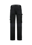 Pracovné nohavice Twill Cordura Stretch unisex pracovné nohavice čierne 55
