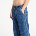 Kalhoty PLEASURES Position Baggy Jeans Indigo 38