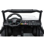 Mamido Detské elektrické autíčko PASSION 4x200W 24V biele