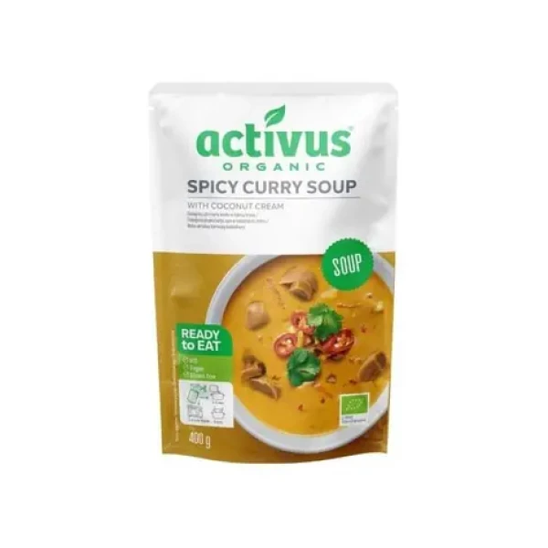 BIO Pikantná kari polievka - Activus (400 g) (36436-1-400g)