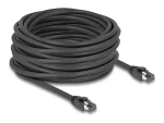 DeLock RJ45 Cat.8.1 S/FTP čierna / Sieťový kábel / 40 Gbps / 15 m (80238)