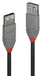 Lindy USB 2.0 predlžovací kábel AA 3 m / Predlžovací kábel / 480 Mbit/s (36704)