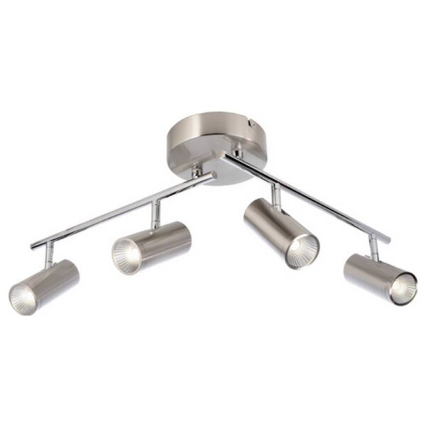 Deko Light 348114 Becrux IV Stropné svítidlo LED En.trieda 2021: F (A - G) 21.0 W strieborná; 348114