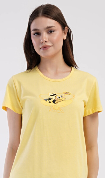 Dámske pyžamové šortky Bee žlutá S