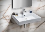 SAPHO - KARE 60 keramické umývadlo nábytkové 60x46cm, biela 17060