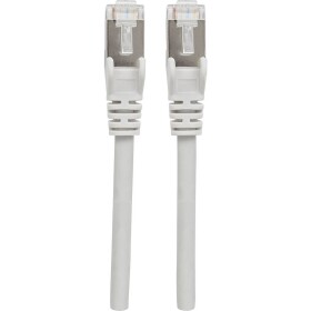 Intellinet 737067 RJ45 sieťové káble, prepojovacie káble CAT 6A S/FTP 20.00 m sivá fóliové tienenie, tienenie pletivom, bez halogénov 1 ks; 737067