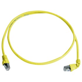 Telegärtner 100008019 RJ45 sieťové káble, prepojovacie káble CAT 6A S/FTP 1.0 m žltá samozhášavý, s priechodkou chrániacou proti zlomeniu 1 ks; 100008019