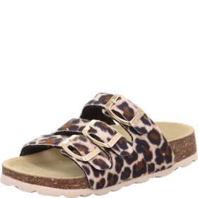 Dievčenské korkové papuče FOOTBAD Beige/Multicolored Superfit 1-800113-4000 - 35