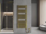 MEXEN/S - Hades radiátor + vykurovacia tyč 1500 x 600 mm, 600 W, zlatá W104-1500-600-2600-50