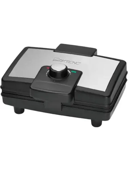 Clatronic WA 3606 čierna / Vaflovač / 2 vafle / 2 plochy na pečenie 21.5 x 13.5 cm / 800 W (WA 3606)