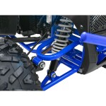 Mamido Detská benzínová štvorkolka RamiGO EXPLORER 110CC modrá