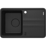 DEANTE DEANTE - Momi metallic graphite Granitový drez, 1-bowl with drainer ZKM_G11A