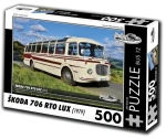 RETRO-AUTA Puzzle BUS č.12 Škoda 706 RTO LUX (1979)