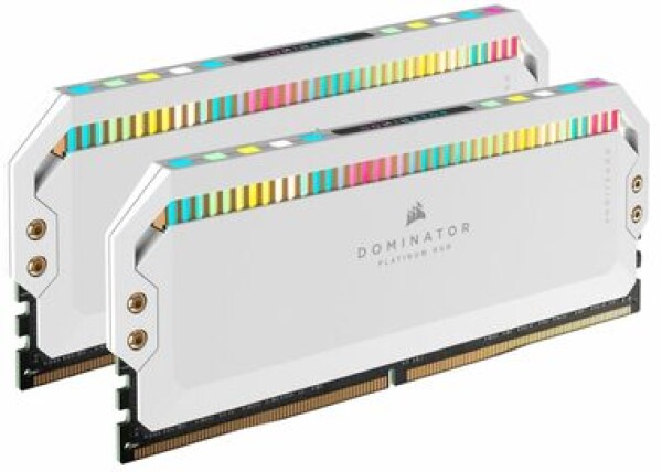 Corsair Dominator Platinum White RGB 64GB (2x 32GB) DDR5 5600MHz/CL40/DIMM/XMP 3.0 (CMT64GX5M2B5600C40W)