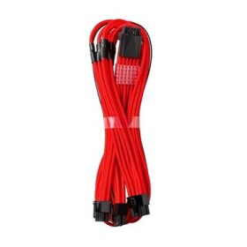 CableMod PRO ModMesh 8-Pin PCIe Trojtý predlžovací kábel 60 cm - červená (CM-PCSR-16P3-N60KR-5PC-R)