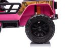 Mamido Mamido Elektrické autíčko Jeep 4Speed 24V | 4x200W ružové