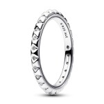 Pandora Trblietavý strieborný prsteň s kubickou zirkóniou Pyramídy Me 192800C01 62 mm