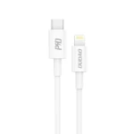 Dudao Dátový kábel L6X / USB-C / Lightning 20W / 1 m / biela (181516)