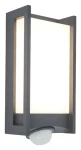 Lutec Qubo 5193002118 / Vonkajšie nástenné svietidlo / LED / 13W / PIR čidlo pohybu (5193002118)