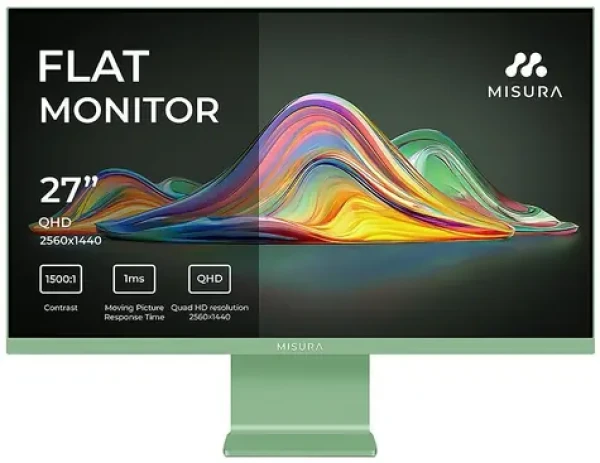 27" Misura VIVA P26M2741QKAP01 pistáciovo zelená / LED / 2560x1440 / IPS / 1ms / 350 cd/m2 / HDMI / DP / USB-C (P26M2741QKAP01)