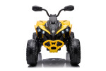 Mamido Mamido Detská elektrická štvorkolka Can-Am Renegade | R/C | 180W | 4x4 | 12V14Ah | EVA žlté