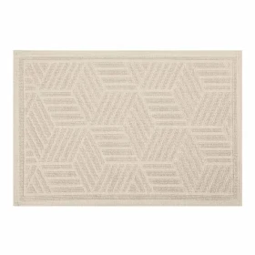 Spirella CUBO kúpeľňová predložka 50 x 80 cm béžová / bavlna / protišmyková (7610583192158)