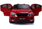 Mamido Elektrické autíčko BMW X6 M dvojmiestne XXL lakované červené