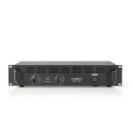 Nedis PA Zosilňovač čierna / RMS na výstupe: 2x 100 W @ 8 Ohm / 2x 150 W @ 4 Ohm / 2 Kanály / 2U (AAMP16120BK)