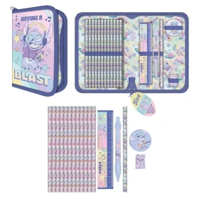 PYRAMID Peračník Lilo a Stitch / Trojposchodový / plný / zips / sada písacích potrieb (SR2404694EPM)