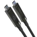 PremiumCord USB-C AOC DP1.4 5m / Video kábel / 8K 60Hz / 4K 144Hz / 10 Gbps (8592220027162)