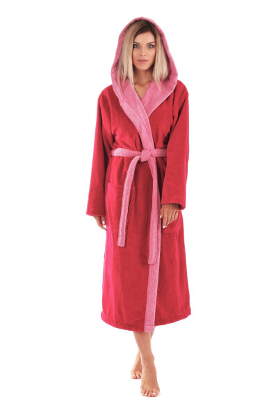 Dámsky župan Tampa duo 3959 raspberry - Vestis M
