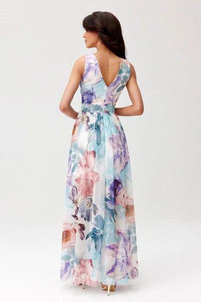 Denné šaty SUK477-195908 tyrkysové - Roco Fashion 42
