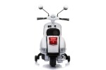 Mamido Mamido Detský elektrický skúter Vespa PX150 12V biely