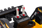 Mamido Mamido Detský elektrický nakladač CAR-26A žltý | 4x4 | RC 2.4Ghz | EKO koža | 12V10Ah