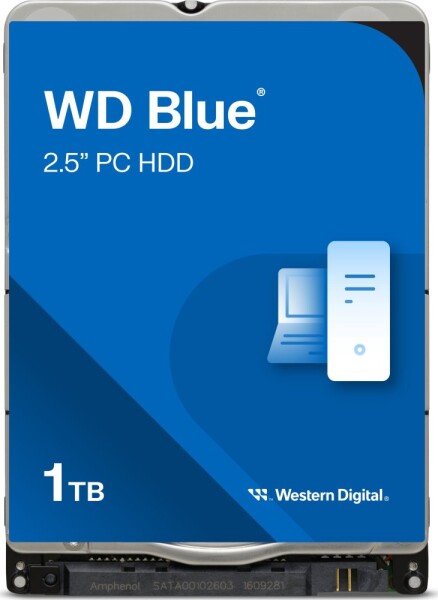 WD Blue 1TB 2.5" SATA III (WD10SPZX)