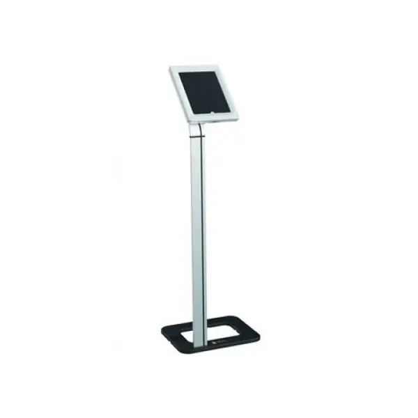 Techly Univerzálny podlahový stojan pre iPad a tablety 9.7-10.1 so zámkom / strieborná (026197)