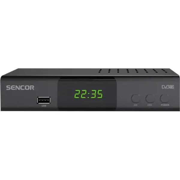 Sencor SDB 5007T DVB-T PRIJÍMAČ / H.265 / HEVC / 10W (8590669357307)