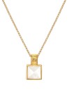 Hot Diamonds Jedinečný náhrdelník s diamantom a perleťou Jac Jossa Soul DP896 (retiazka, prívesok)