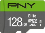 PNY Elite MicroSDXC 128 GB Class 10 UHS-I/U1 A1 V10 (P-SDU128V11100EL-GE)