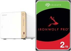 Qnap TS-462-4G + Seagate IronWolf 2TB (ST2000VN003)