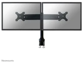Neomounts FPMA-D700D čierna / Stolný držiak pre 2 monitory / 19-30" / VESA 75x75-100x100 / nosnosť 8 kg (FPMA-D700D)