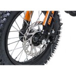 Mamido Detská benzínová motorka RamiGO NITRO 60CC oranžová