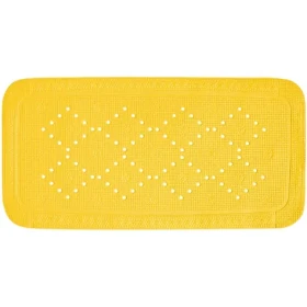 Spirella ALASKA žltá / Protišmyková podložka do vane / PVC / 71 x 36 cm