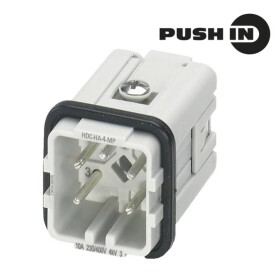 Weidmüller 2985430000 pripojovacia sada RockStar® HDC HA 4 PUSH IN s ovládacím prvkom 1 ks; 2985430000