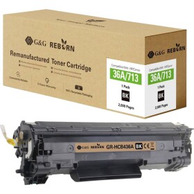 G&G Reborn remanufactured toner náhradný HP, Canon 36A čierna 2000 Seiten kompatibilná toner; 21200